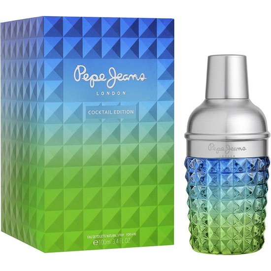 Pepe Jeans For Him Eau de Toilette 100ml Spray – Cocktail Edition
