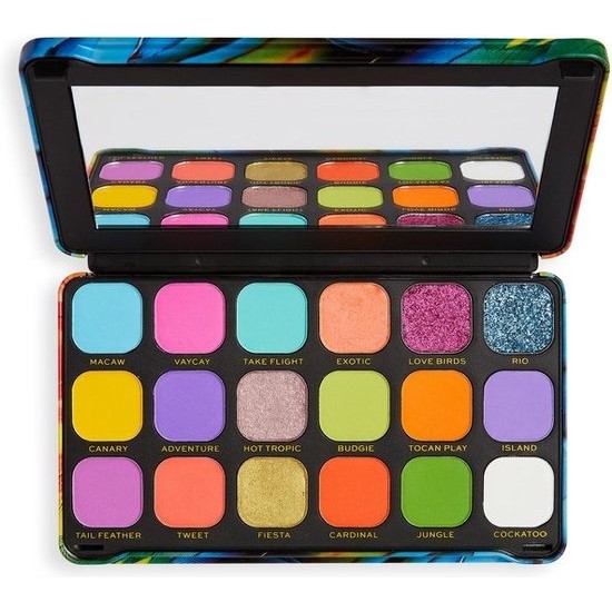 Makeup Revolution – Forever Flawless Bird of Paradise Eyeshadow Palette 19,8g