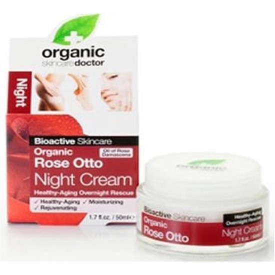 Dr Organic Rose Otto Night Cream 50ml