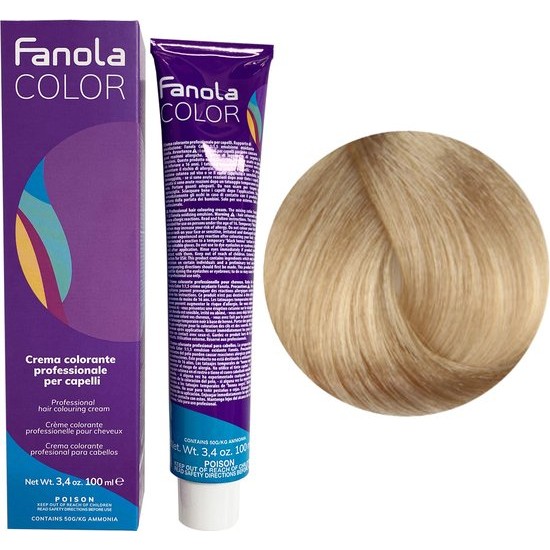Fanola Haarverf Professional Colouring Cream 10.03 Warm Blonde Platinum