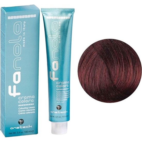 Fanola Haarverf Professional Colouring Cream 5.6 Light Chestnut Red