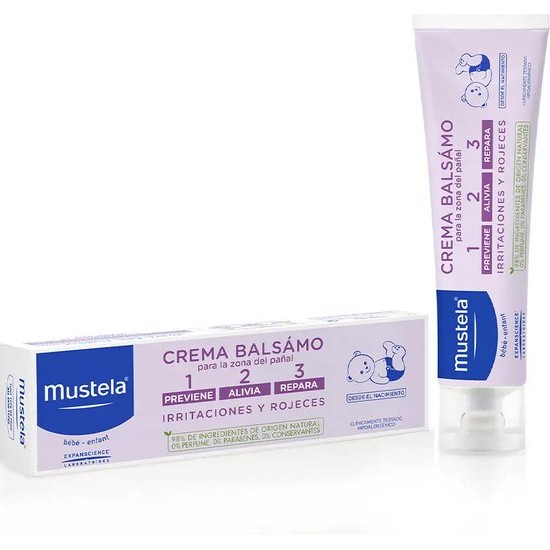Baby Vitamin Barrier Cream (irritation And Redness) 100 Ml By Mustela 100  Ml