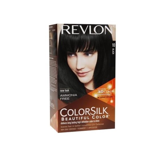 Revlon Colorsilk Beautiful Color 10 Black Hair Coloring