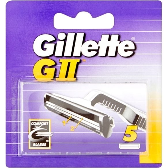 Gillette GII Refill 5 Units