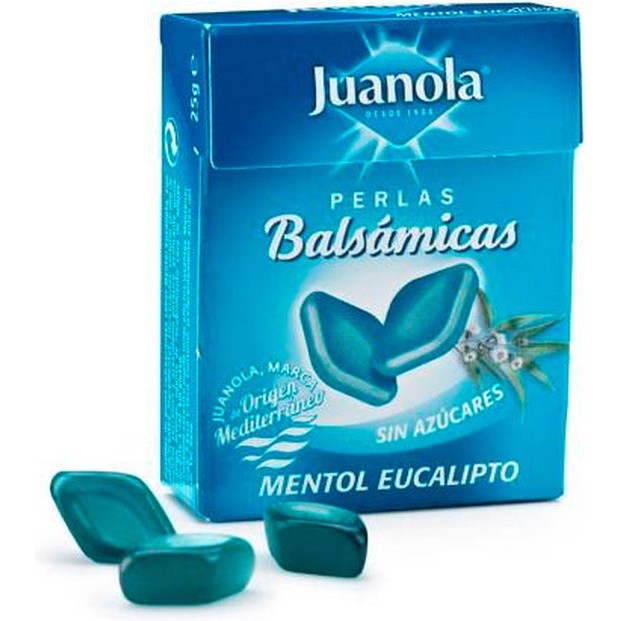 Juanola Menthol Eucalyptus Balsamic Pearls 25g