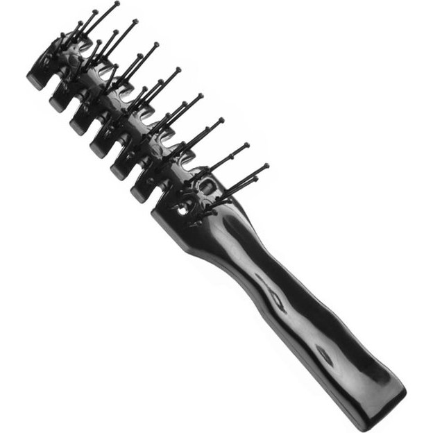 Eurostil Skeleton 2 Bristles Small Ball Brush Black Black 1 unit