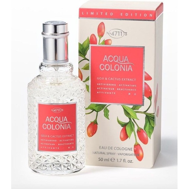 4711 Acqua Colonia Goji & Cactus Eau De Cologne 50ml