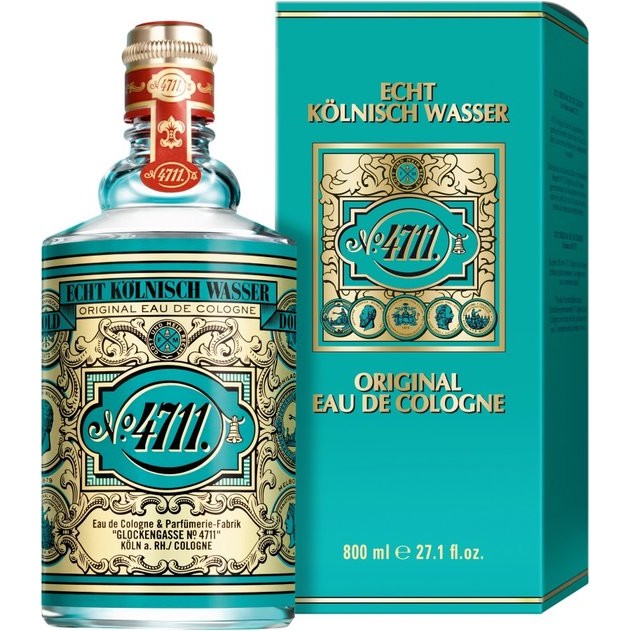 4711 Original Eau de Cologne Splash 800ml, (Pack of 1)