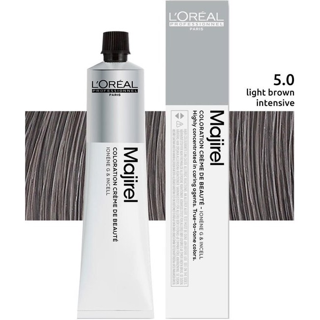 Majirel Ionene G Cream Hair Color By L’oreal #5.0-50ml