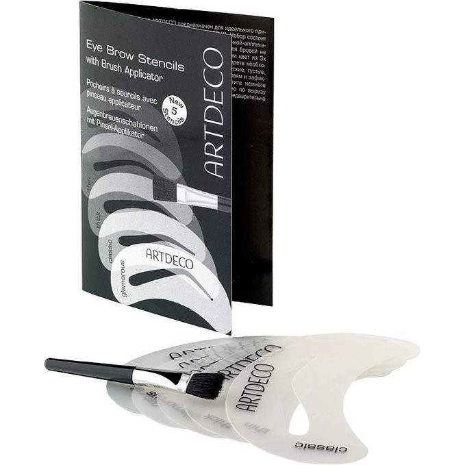 Artdeco – Eye Brow Stencils With Brush –