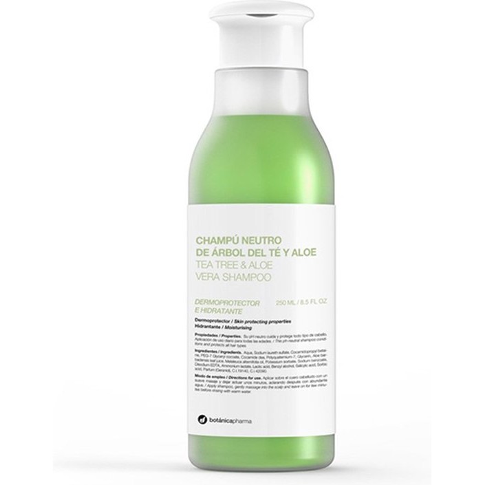 Botanicapharma – Tea Tree & Aloe Vera Shampoo From Oil From Tea Brazewa And Aloe Vera 250Ml