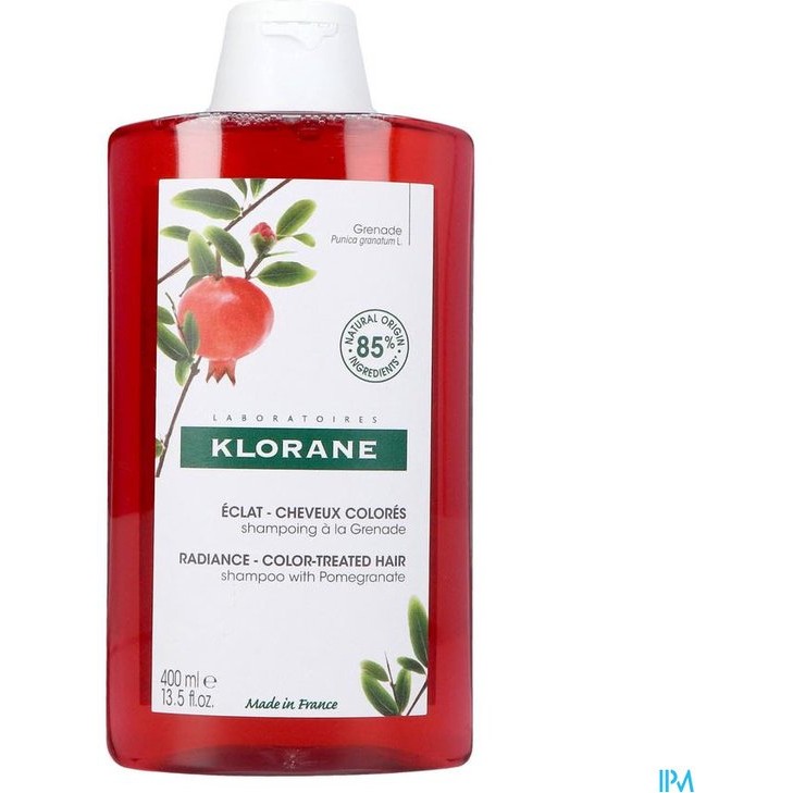 A La Ganada Shine Shampoo For Colored Hair By Klorane 400 Ml