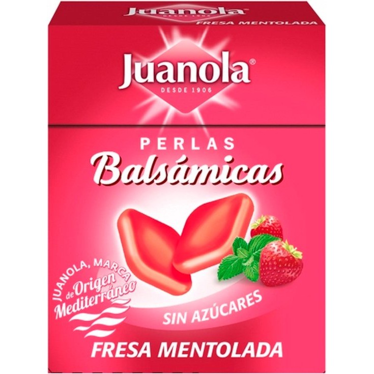 Juanola Strawberry Menthol Balsamic Pearls 25g