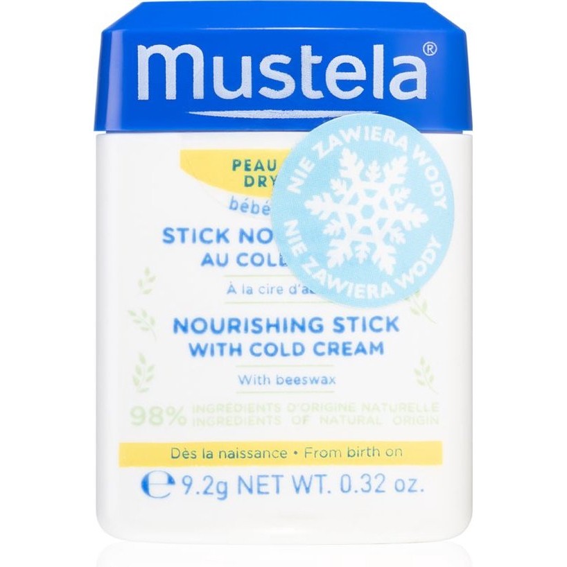 Bebe Hydra Stick Lips And Cheeks With Cold Cream By Mustela 9.2 G