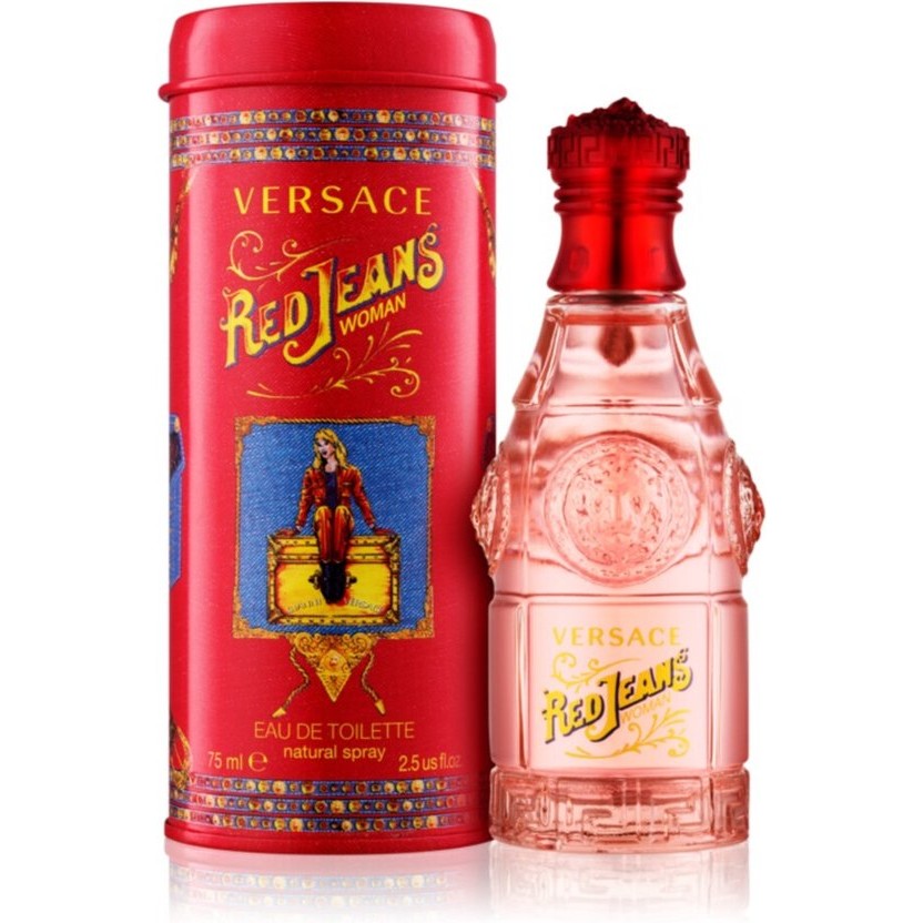 Versace Red Jeans 75 ml Eau de Toilette – Damesparfum