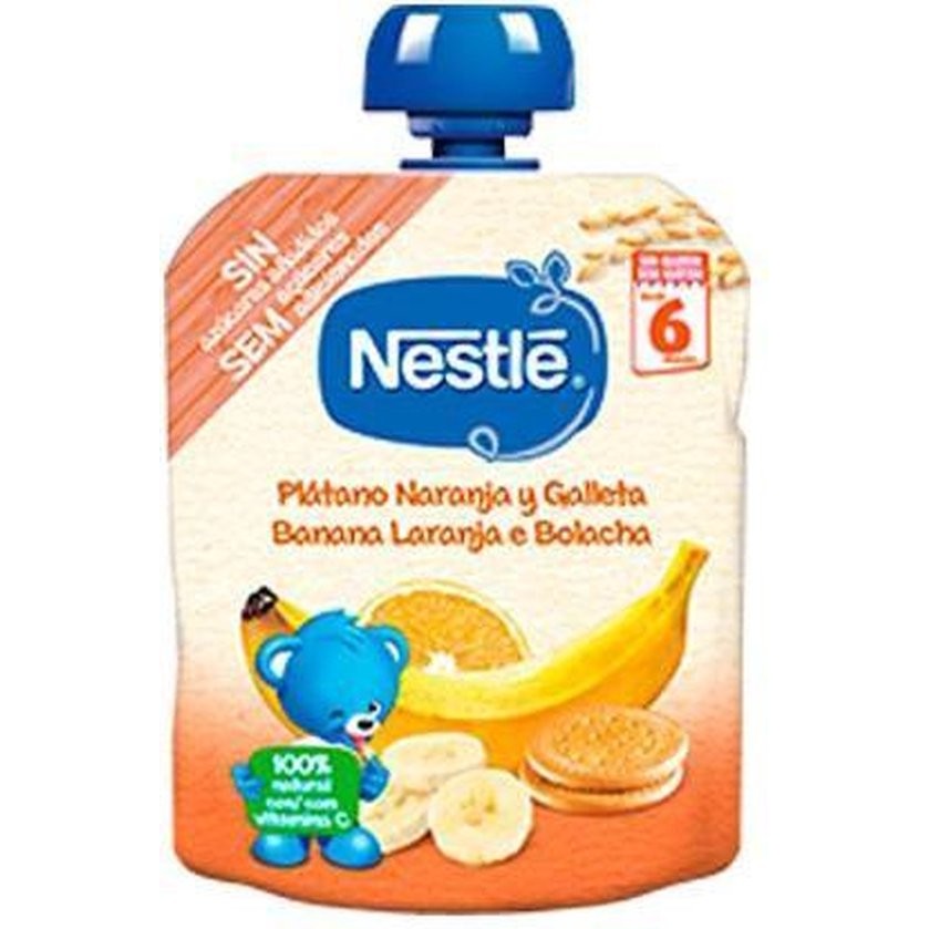 Nestle Naturnes Banana – Orange – Biscuit 6m 90g