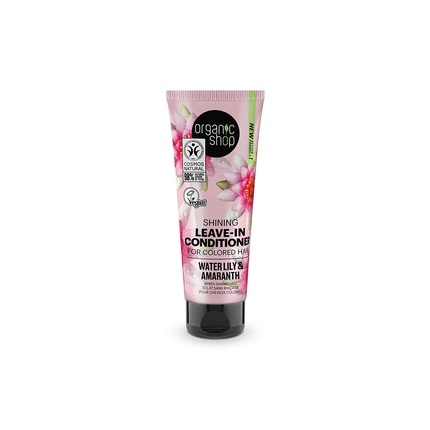 Natura Siberica Organic Shop Water Lily Acondicionador Leave-Ibn Cabello Teñido 75ml
