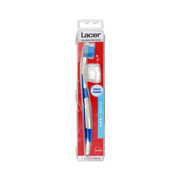 Lacer Adult Toothbrush Maximum Precision Medium 1 unit