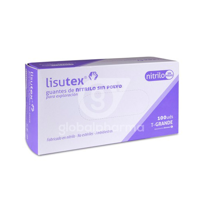 Guantex Lisutex Nitrile SP TG 100U