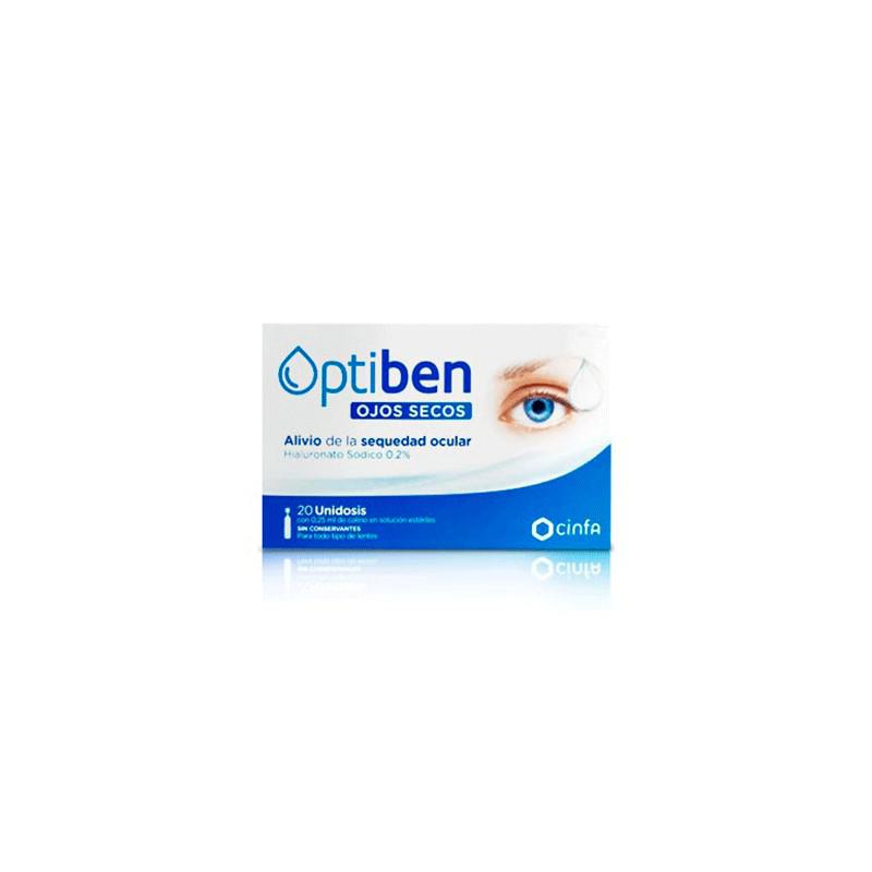 Optiben Dry Eyes 20 Units