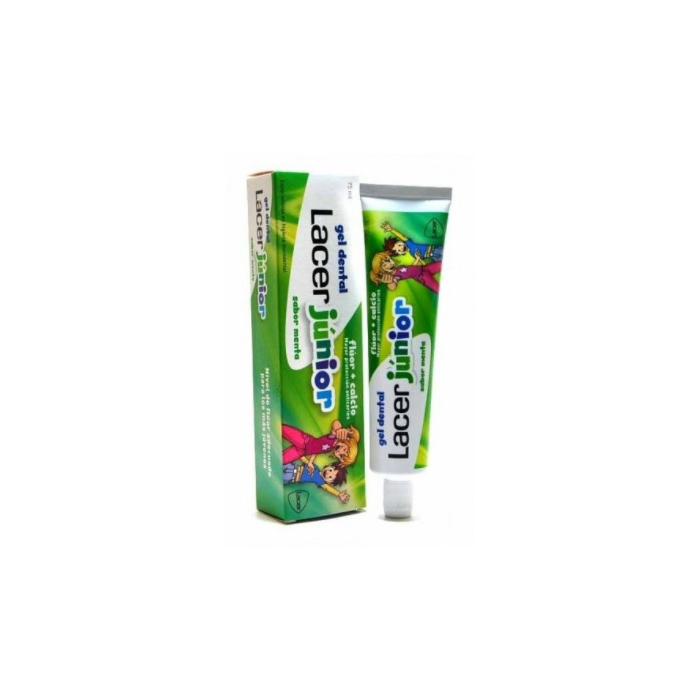 Junior Mint Dental Gel By Lacer 75 Ml