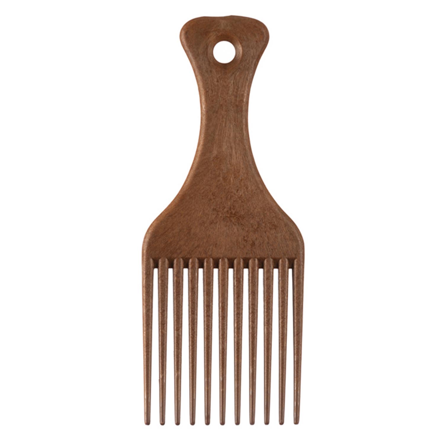 Eurostil Wooden Hollower Comb Medium 11 Prongs 1 unit
