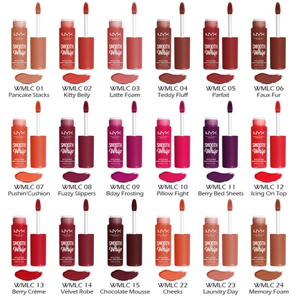 Nyx Smooth Whipe Matte Lip Cream Pancake Stacks 4ml