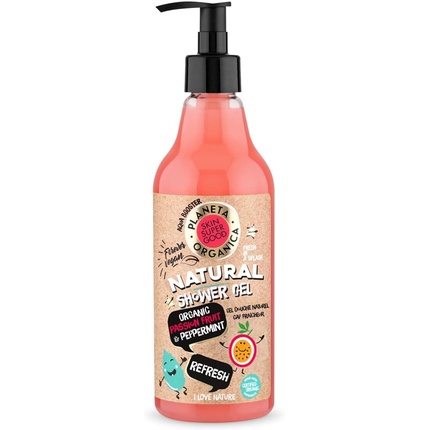Natura Siberica Skin Super Good Natural Gel De Baño Refresh Refresh 500ml