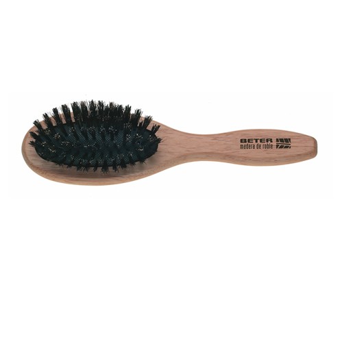 Beter Bamwood Small Brush with Nylon Bristles and Beads 1 Unit