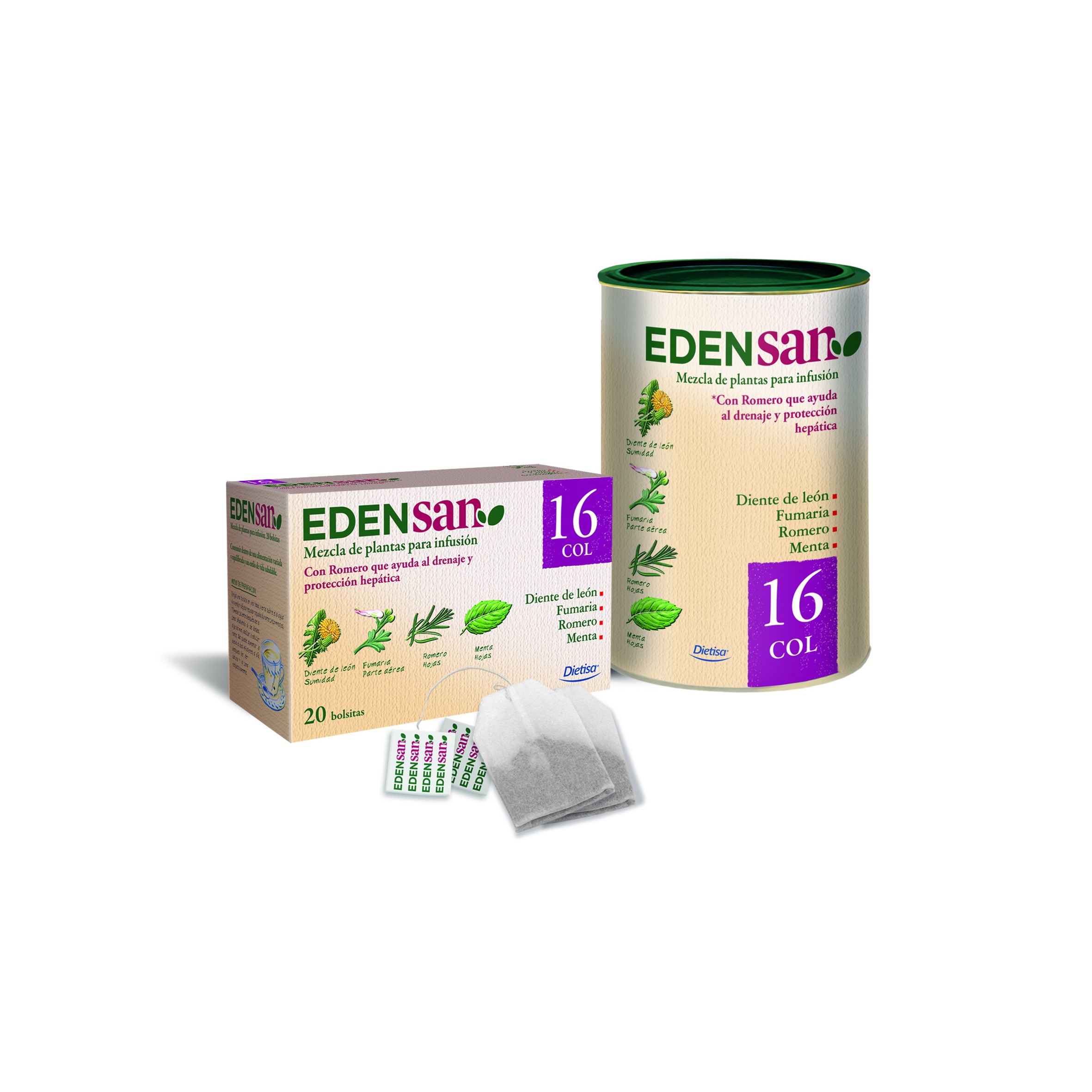 Dietisa Edensan 16 Col 20 Filtros