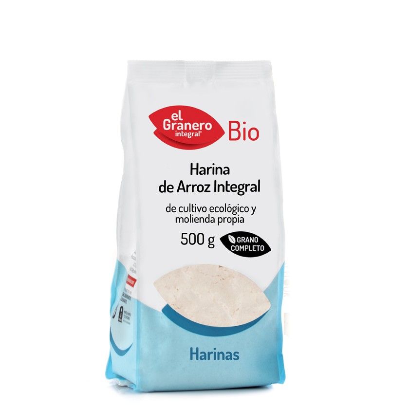 Granero Organic Wholegrain Rice Flour 500 Grams
