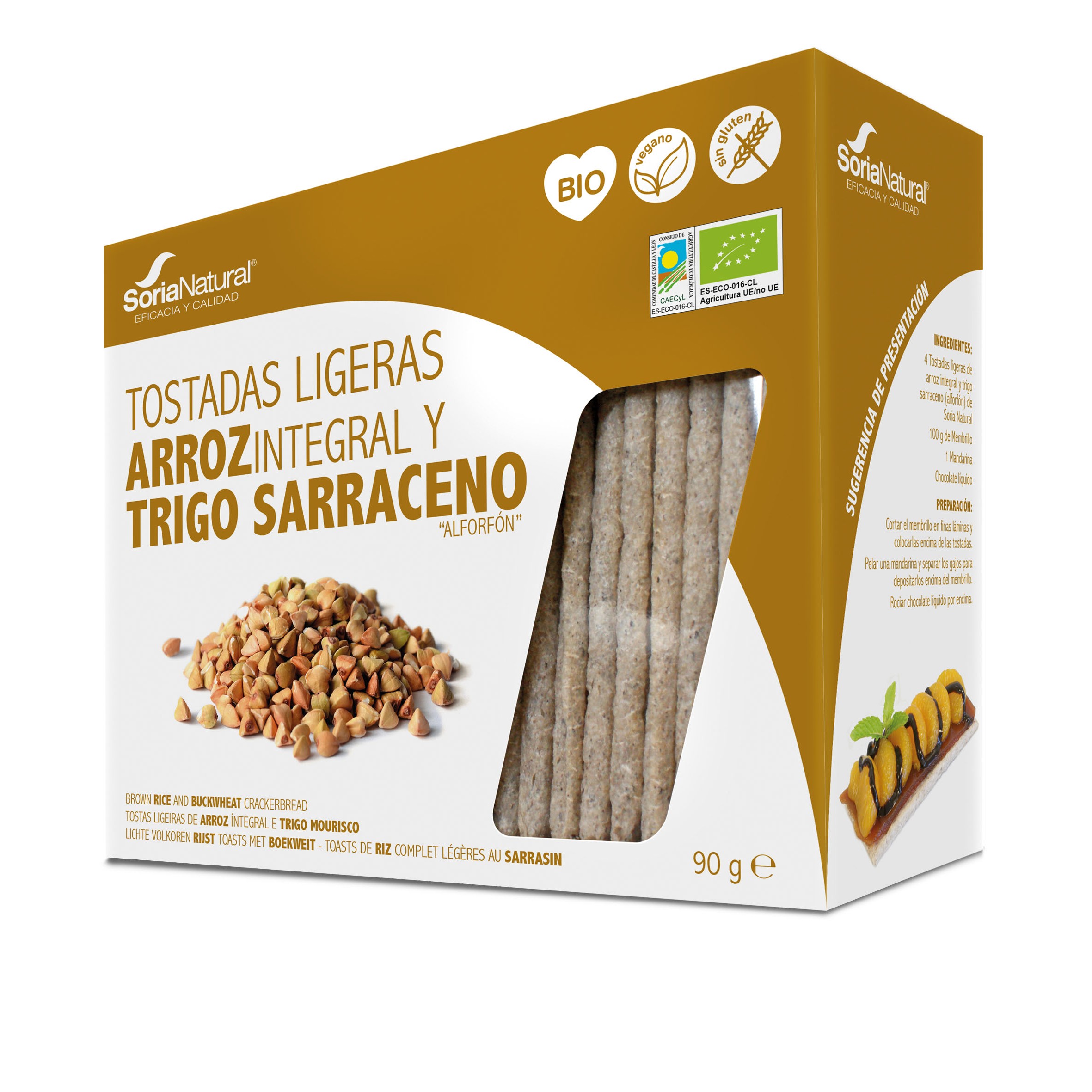 Alecosor Bio Rice and Buckwheat Toast