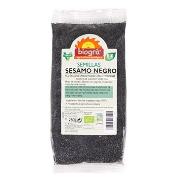 Biográ Sesamo Negro 250g Biogra Bio