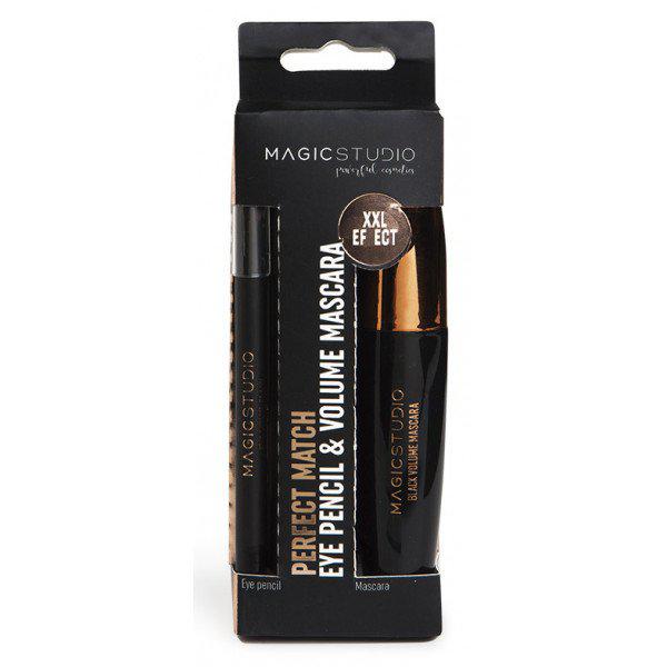Mascara & Eye Pencil Set 2 Pcs By Magic Studio 2 Pcs