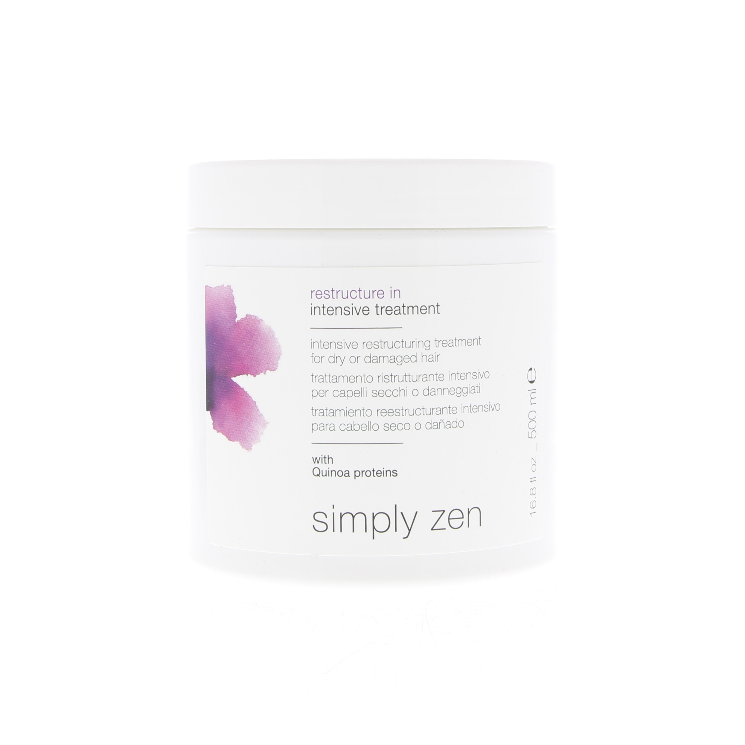Simply Zen Restructure In Intensive Treatment Masker DroogBeschadigd Haar 500ml
