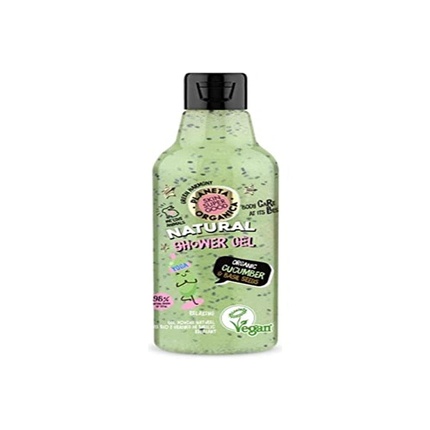 Natura Siberica Skin Super Good Natural Organic Cucumber & Basil Seed Body Wash 250ml