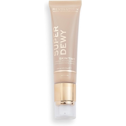 Makeup Revolution Super Dewy Skin Tint Moisturizer – Medium 55 ml