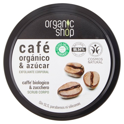 Organic Shop Cafe Exfoliante Corporal Brazilian Cofee 1un