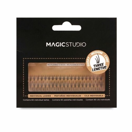 Mink Individual Lashes 60 U By Magic Studio 60 Pcs