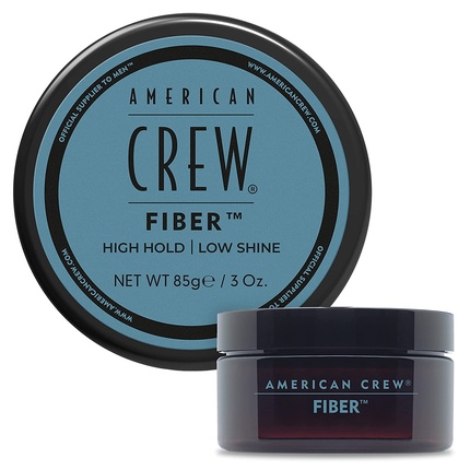 American Crew Fiber High Hold with Low Shine, Gifts for Men, for Thickening and Texture, Matte Finish, Hair Styling Wax for Men – 85 g