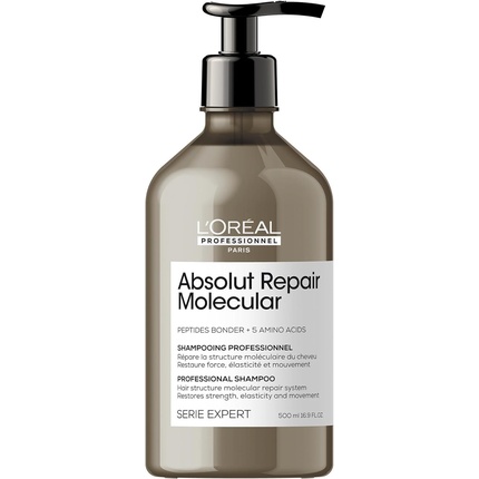 L’orEal Professionnel Paris Absolut Repair Molecular Professional Sulfate-free Shampoo For Damaged Hair 500 Ml