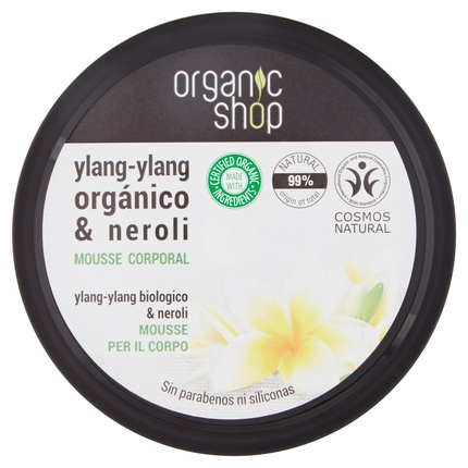 Organic Shop Ylang-Ylang Mousse Corporal Revitalizante 250ml